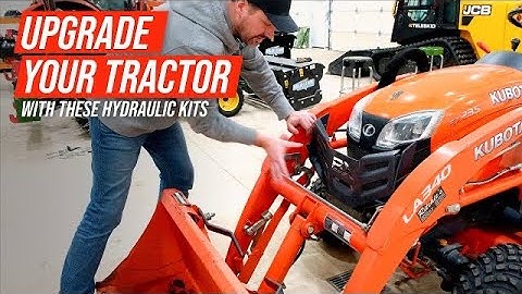 KUBOTA HYDRAULIC 3RD FUNCTION & REAR REMOTES, DIY SOLUTION 🚜