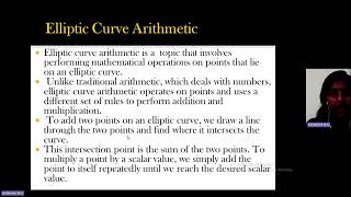 Full Elliptic Curve Arithmetic||Cryptography #students #cryptography #engineering #seminar News