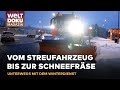 HELD DES WINTERS: Der Mann, der Schnee und Eis bekämpft! Winterdienst in Aktion | WELT Magazin
