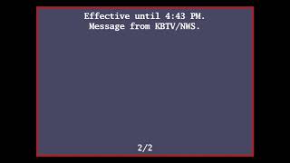 EAS Reenactment Mock: NWS Burlington issues SVR - 03/20/2020