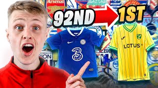 Ranking Every 2223 Home Football Kit In England Worst To Best