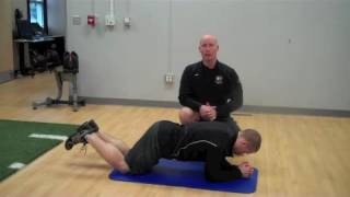 L Spine Stability Kneeling plank progression to toes