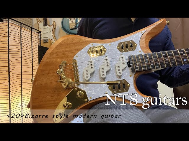 Full build] Bizarre style modern guitar - YouTube