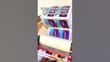#lamination Matte industrial lamination #printing #viral #newvideo #youtubeshorts #print