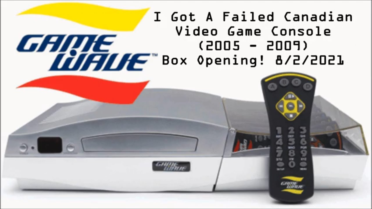 I Got A Failed Canadian Video Game Console GAMEWAVE ZAP IT GAMES (2005 -  2009) Box Opening! 8/2/2021