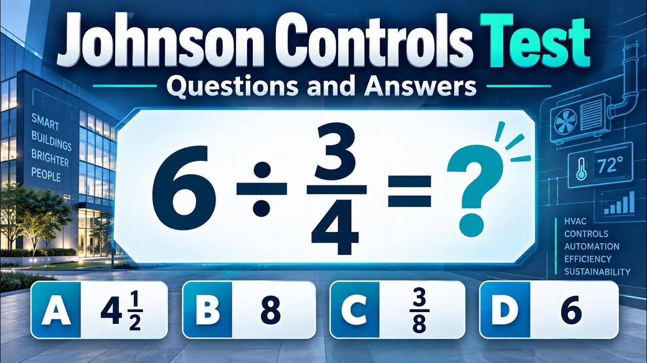 How to Pass JOHNSON CONTROLS Hiring Assessment Test: Questions and Answers