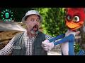 Woody Plays Tricks On The Construction Workers Woody Woodpecker 