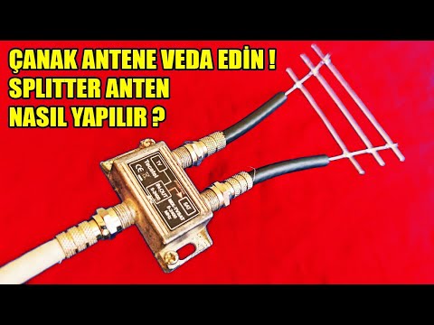 Video: Kendi elinizle bir TV anteni nasıl yapılır?