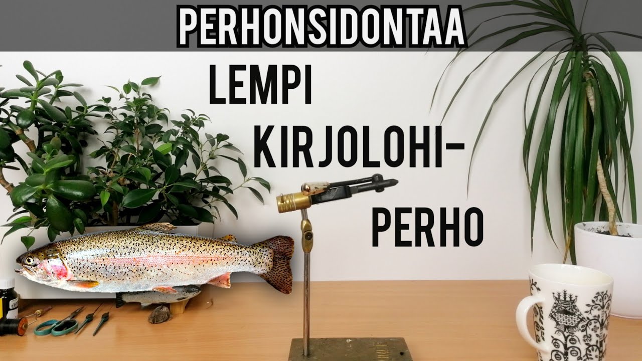Valkoinen kuulapää leech | Perhonsidonta video