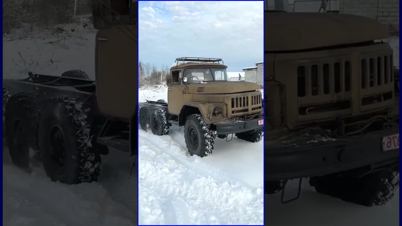 Уникальный зил 10х10, построен в гараже customtruck 