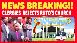 RUTO  in hot soup as clergies files his removal admits to church troubles..in state house 