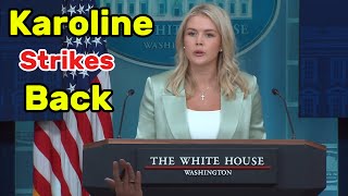 Reporters Were Not Ready For Karoline Leavitt’s Response