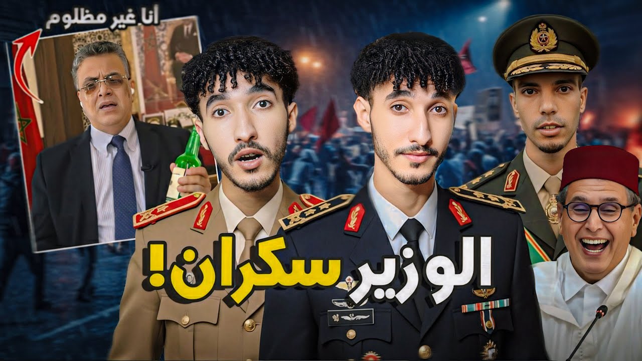 مشينا فيها! الوزير عايرو ليه  مراتو و الشباب الفقير كايهدد الحكومة الغنية لي قمعات ليه الحرية