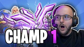 HOW I got CHAMPION 1 on REINHARDT