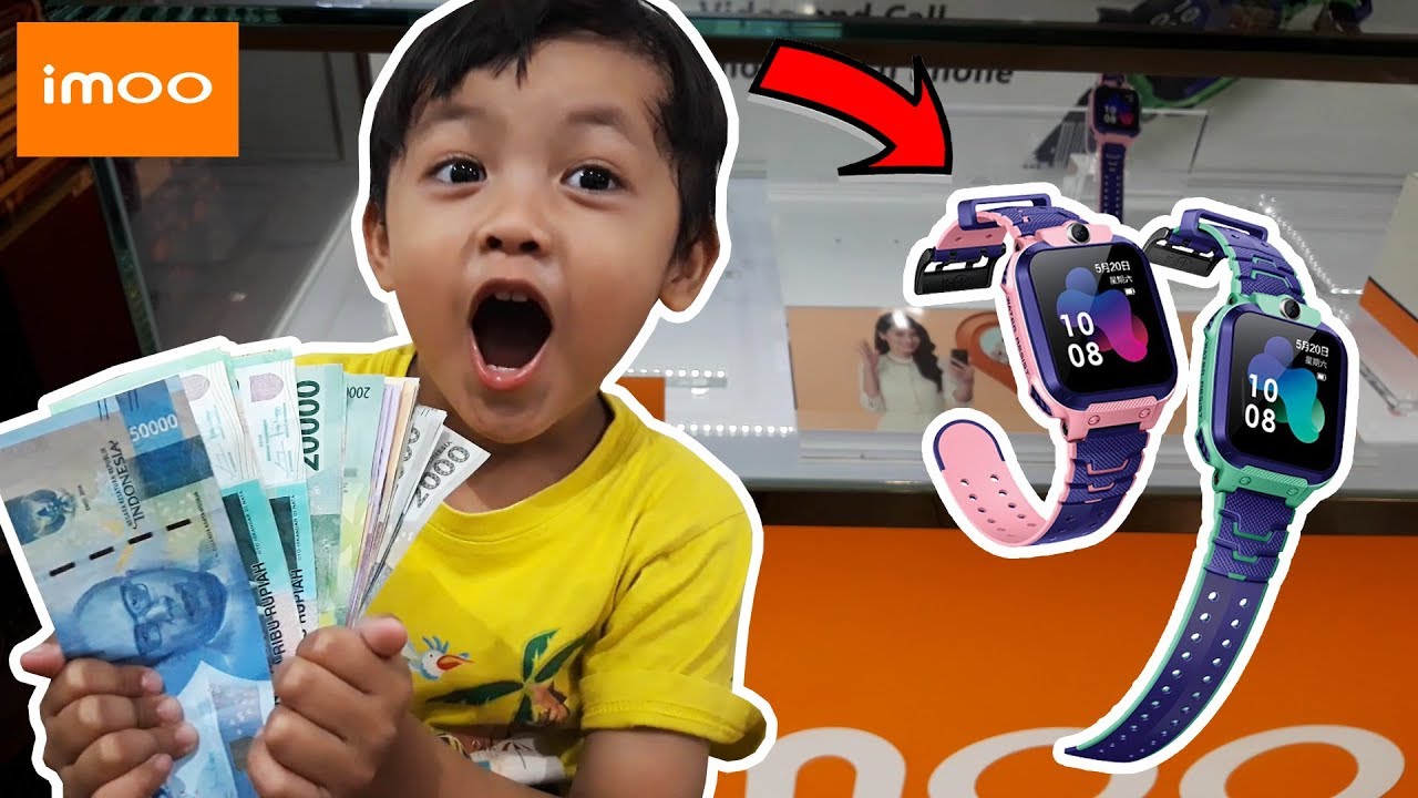 BELI IMOO WATCH PHONE PAKAI UANG THR CUKUP GAK YAH