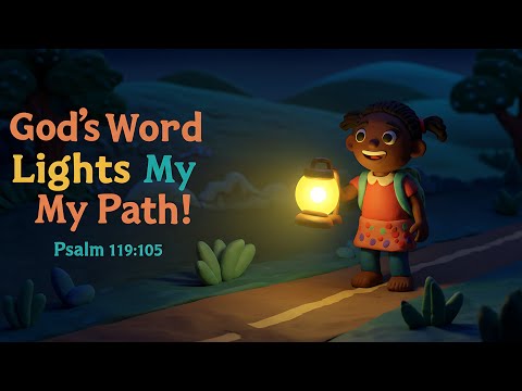 God’s Word Lights My Path! | Psalm 119:105 for Kids