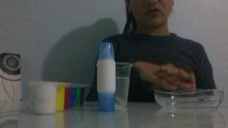 Beyaz tutkalla slime yapımı  (olmadı)
