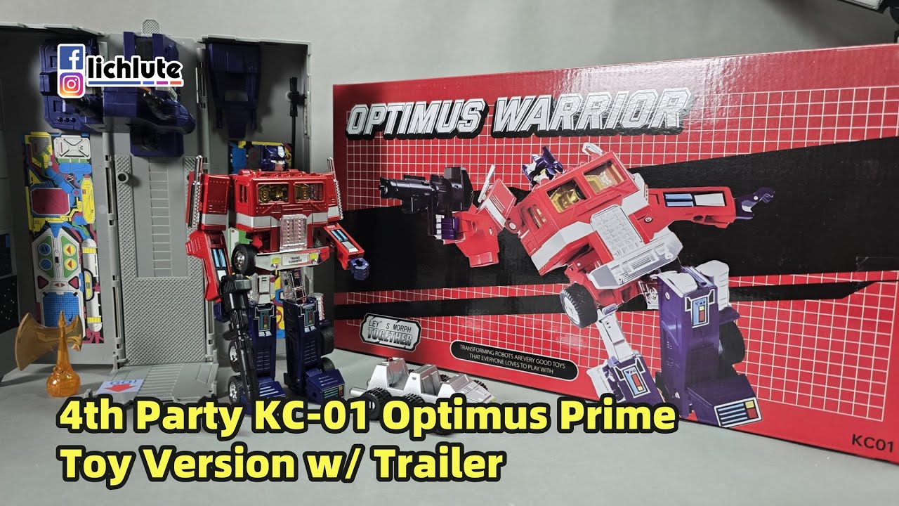 KO合金G1柯博文4th Party KC 01 Optimus Prime Toy Version