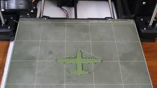 c-130 Hercules silhouette Time-Lapse