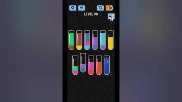 Water Color Sort Level 90 | Water Color Sort 90