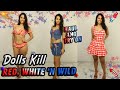 Sugar Thrillz RED, WHITE N&#39; RUDE | DOLLS KILL Haul and Try on | 4th of July Themed Outfits