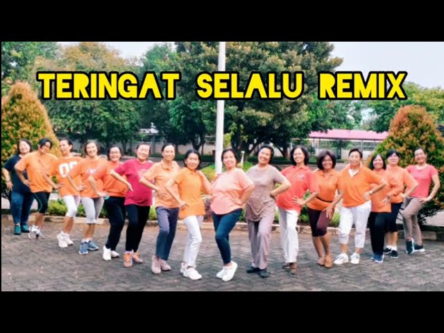 TERINGAT SELALU REMIX - LINE DANCE Chor : Enny Darmaji ( INA ) Demo by : LD Bimo class=