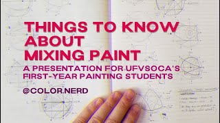 Things to Know about Mixing Paint (Replay)