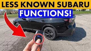 11 HIDDEN Subaru Features You’ll REGRET Not Knowing Sooner