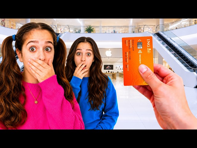 TWINS (9) got our BANK CARD ALL DAY! 😳 - YouTube