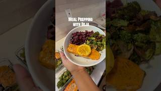 MEAL PREP WITH ME. Anti inflammatory dish with 40g of protein and less than 500 calories. #mealprep