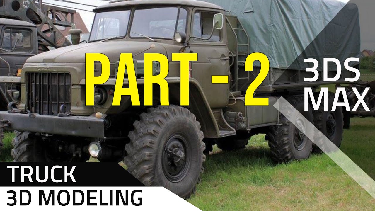 Truck Modeling -  3ds max 