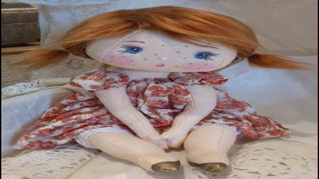 Grande poupée de chiffon Vanille pour enfants dès 10 mois