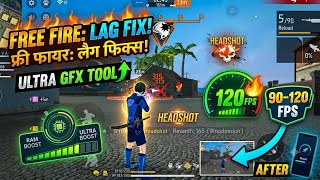 Free Fire Lag Fix 100% Work | 90-120 FPS GFX Tool + Ultra Boost Settings 🔥 screenshot 1