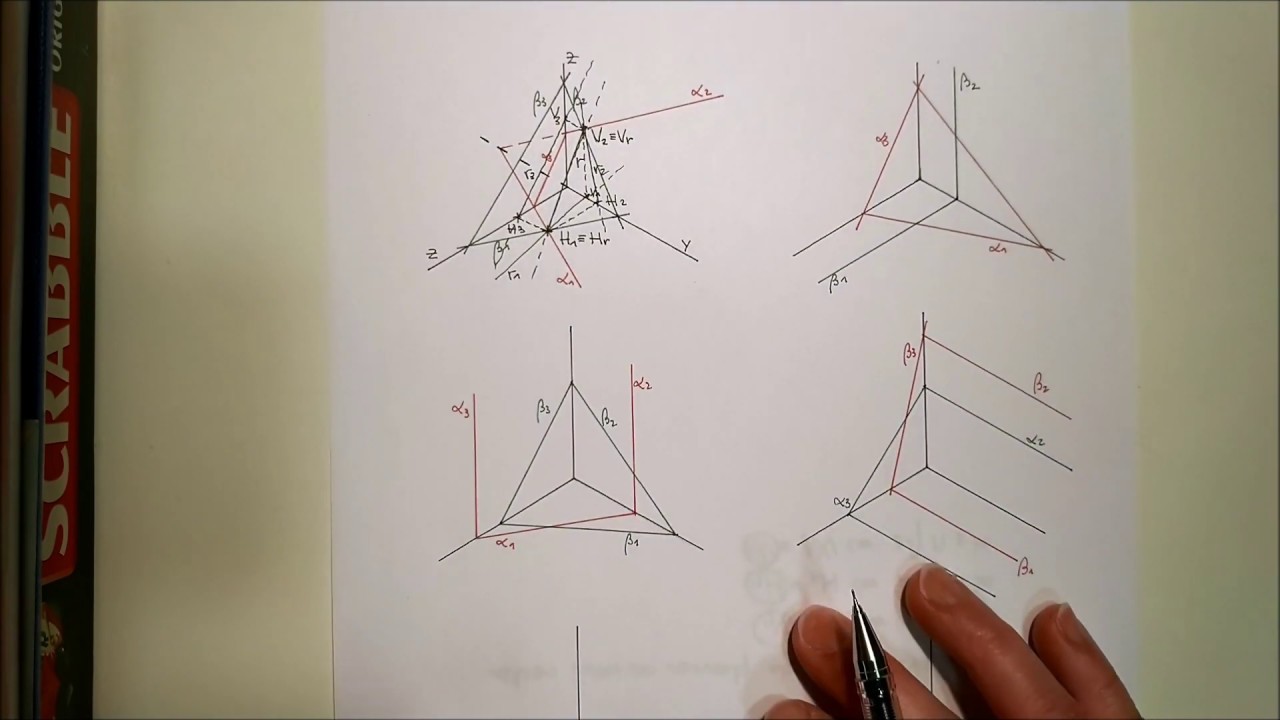 S Axon 8  Intersección de planos