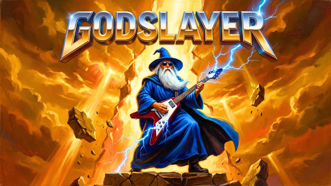 Music to Silence the Gods | Retro Synthwave and Heavy Metal War Atmosphere