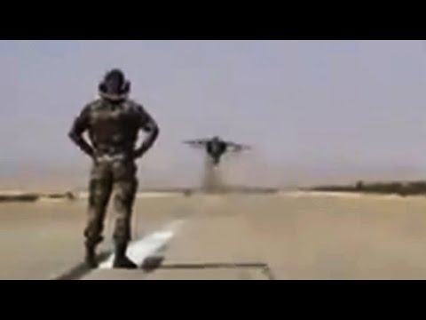 1 IN A MILLION! Man Facing Fighter Jet Face to Face