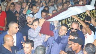 جنازة فاروق الفيشاوي كاملة وانهيار سمية الألفي وحضور عدد كبير من الفنانين