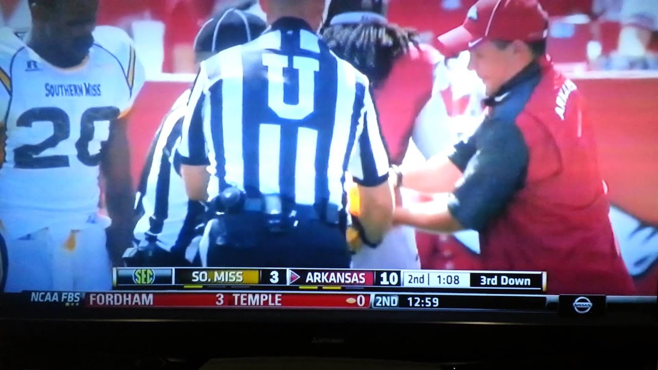 Football helmet stuck on another player, head too YouTube