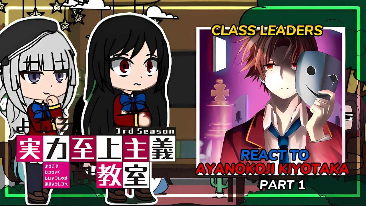 Past Class Leaders react to Ayanokoji Kiyotaka || part 1 - YouTube