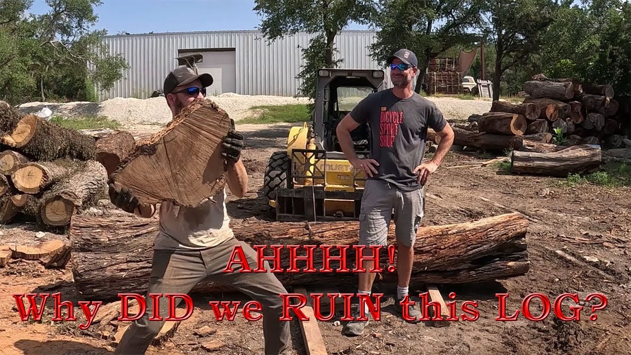 We Ruined a $8,000 Texas Mesquite Log...and Regret Nothing!