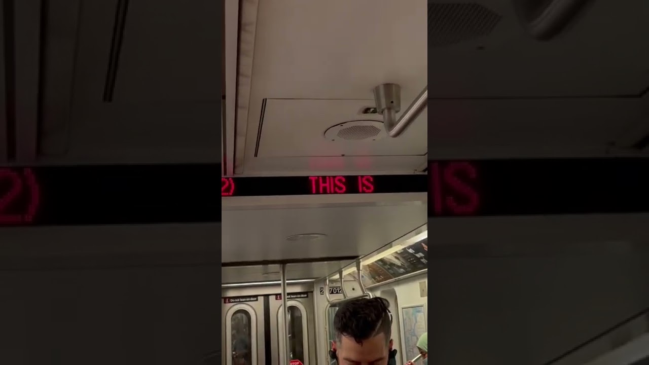 R142 2 Train To Eastchester Dyre Ave Announcement At 149 Street Grand Concourse. 