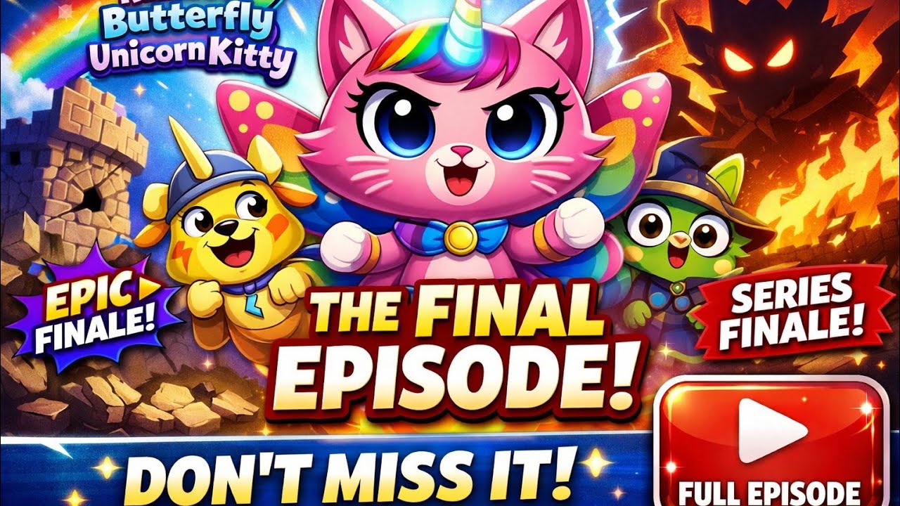 Rainbow Butterfly Unicorn Kitty – The Final Episode | Full Ending in English | RBUK Last Adventure