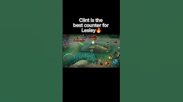 Lesley counter 🔥#mobilelegends #moonton #mlbb #shorts #pyf#clintedit