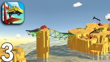 BUILD A BRIDGE Gameplay - Levels 11 12 13 14 15 (iOS Android)