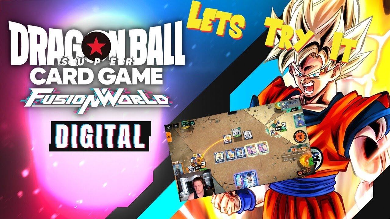 Trying Out Dragon Ball  Super Card Game Fusion World DIGITAL