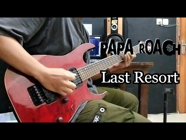 Papa Roach - Last Resort [GUITAR COVER] By Andhika Erdy class=