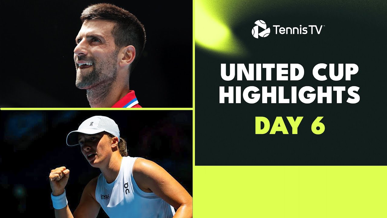 Djokovic vs De Minaur; Swiatek, Tsitsipas & Garcia Feature United Cup