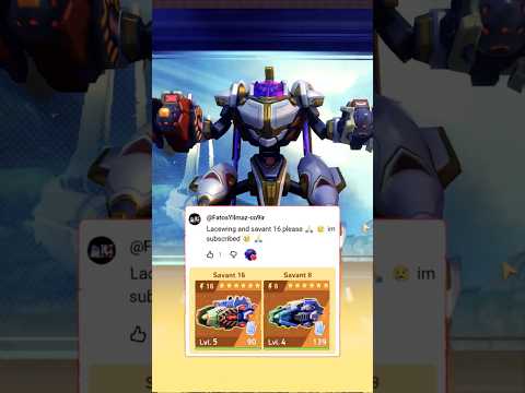 Don’t Try This Combo… You’ll Get Addicted Lacewing + Savant 16 | Mech Arena #shorts