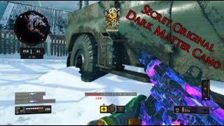 Risen Zaf's Bo4 Nuclear + Secret Original Dark Matter Camo Gameplay