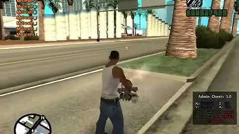 GTA San Andreas SA MP FS Admin Cheats